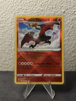 Pokemon Radiant Charizard 020/159 Radiant Rare Sword & Shield Crown Zenith NM - Image 1