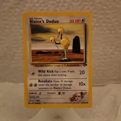 Pokemon Blaine's Doduo Gym Challenge 61/132 Common 50 HP Regular Basic English - Image 1