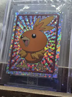 CGC 10 2004 Torchic Pokemon Merlin Advanced Series P5 Poster Digital Holo - Image 2