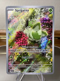 🔥 Sprigatito #196/193 Illustration Rare NM | Paldea Evolved - 2023 Pokemon Card - Image 1