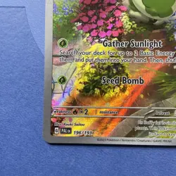 🔥 Sprigatito #196/193 Illustration Rare NM | Paldea Evolved - 2023 Pokemon Card - Image 3