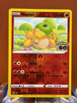 Numel (Peelable Ditto) 013/078 Reverse Holo Pokemon GO NM 1798 - Image 1
