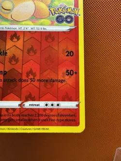 Numel (Peelable Ditto) 013/078 Reverse Holo Pokemon GO NM 1798 - Image 5