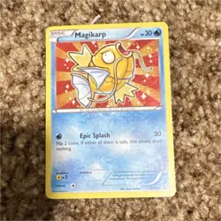 Pokemon Magikarp XY143 Basic 30 HP Epic Splash Promo Regular Card XY Set - Image 1