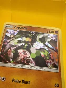 Zygarde SM15 (Cosmos Holo) Rare - Sun & Moon Black Star Promo Pokemon 2017 LP - Image 3