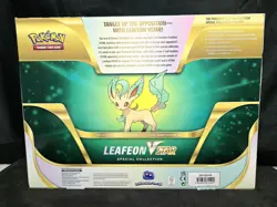 LEAFEON V STAR Collection Box Pokemon TCG Factory Sealed 2022 - Image 2