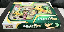LEAFEON V STAR Collection Box Pokemon TCG Factory Sealed 2022 - Image 3