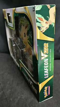 LEAFEON V STAR Collection Box Pokemon TCG Factory Sealed 2022 - Image 5