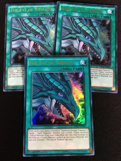 Yugioh The Eye of Timaeus DRL3-EN045 1st Ultra x3 (NM) - Image 1