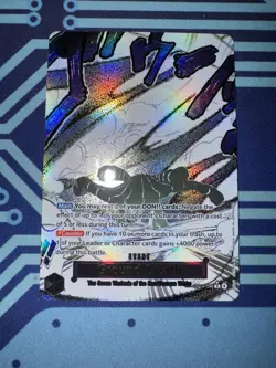 2026 ONE PIECE THE AZURE SEA'S SEVEN GROUND DEATH OP14-096 ALTERNATE ART NM FOIL - Image 1