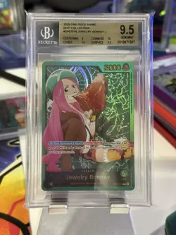 2025 One Piece EB02 EN Special #019 Jewelry Bonney BGS 9.5 SPR GOLD FOIL - Image 1