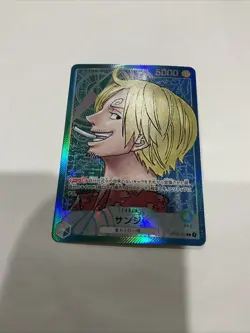 ONE PIECE TCG OP02 Paramount War OP02-026 P-L Sanji - Image 1