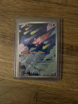 Pokemon TCG Paradox Rift Minior Illustration Rare Holo Card 201/182 - Image 1