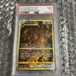 2023 POKEMON SWSH FA/GIRATINA VSTAR CROWN ZENITH-SECRET GG69/GG70 PSA 9 - Image 1