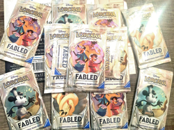 Disney Lorcana TCG: Fabled Booster Pack New Factory Sealed x12 Mint Condition - Image 1