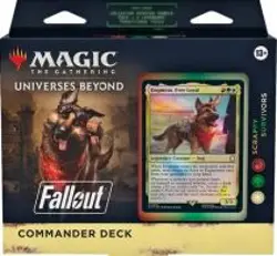 1x Universes Beyond: Fallout: Commander Deck: Scrappy Survivors New Sealed Prod - Image 1