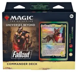 Universes Beyond: Fallout Commander Deck - Scrappy Survivors MTG Brand New Seale 195166228532 - Image 1