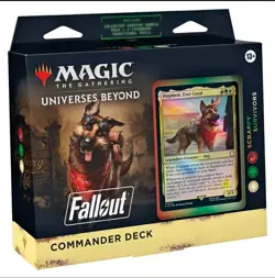 Magic MTG | Scrappy Survivors | Fallout Universes Beyond | Sealed Commander Deck - Image 1