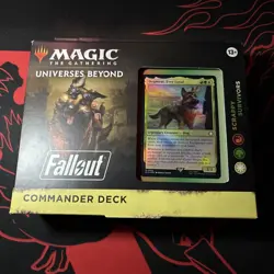 MTG x FALLOUT Commander Deck Scrappy Survivors New & Sealed - Image 1