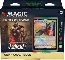 MtG Fallout Commander Deck - Scrappy Survivors - NEW/SEALED - Image 1
