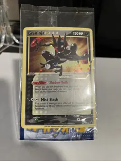 Greninja Gold Star Holo Promo 25th Celebrations Black Star Pokemon - SEALED NM - Image 1
