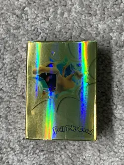 100 Pcs RARE Fan Art Gold Foil TCG Deck Box Charizard, Gengar, Rayquaza and More - Image 1