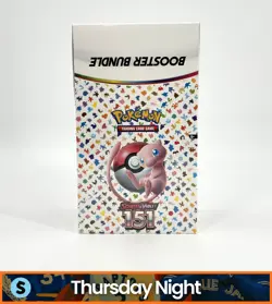 POKEMON TCG SCARLET & VIOLET 151 SEALED BOOSTER BUNDLE DISPLAY CASE - Image 1