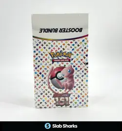 POKEMON TCG SCARLET & VIOLET 151 SEALED BOOSTER BUNDLE DISPLAY CASE - Image 1