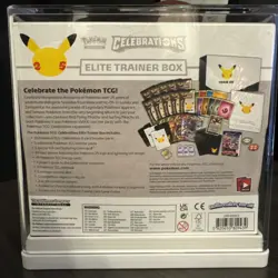 Pokemon TCG Celebrations ETB Elite Trainer Box Factory Sealed 25th Anniversary 820650809439 - Image 2