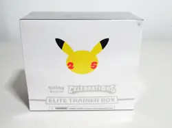 ✅ Pokemon TCG Celebrations ETB Elite Trainer Box Factory Sealed 25th Anniversary 820650809439 - Image 1