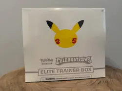 Pokemon TCG: 25th Anniversary Celebrations Elite Trainer Box ETB Factory Sealed - Image 1