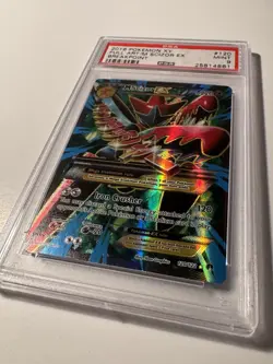 Pokemon TCG M Scizor EX - XY - Breakpoint - 2016 - Full Art #120 PSA 9 - Image 2