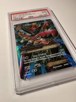 Pokemon TCG M Scizor EX - XY - Breakpoint - 2016 - Full Art #120 PSA 9 - Image 3