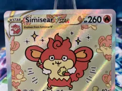 Simisear VSTAR Crown Zenith Galarian Gallery GG37/GG70 Ultra Rare NM Pokemon TCG - Image 3