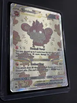 Simisear VSTAR GG37/GG70 Crown Zenith Galarian Gallery Ultra Rare Pokemon TCG - Image 2