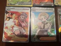 Pokemon TCG Scarlet And Violet (Ex, IR, Trainer) Full Art Lot of 12 Near Mint - Image 5
