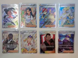 Pokemon TCG Lot Of 8 Full Art Trainers ALL MINT CONDITION - Image 1