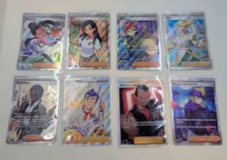Pokemon TCG Lot Of 8 Full Art Trainers ALL MINT CONDITION - Image 2