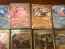 Pokemon TCG Scarlet And Violet (Ex, IR, Trainer) Full Art Lot of 12 Near Mint - Image 5