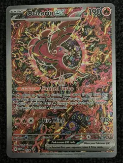 Oricorio EX 024 Me: Mega Evolution Promo Holo Pokemon Card - Image 1