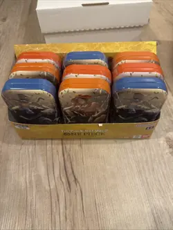 (LOT OF 9) One Piece CCG Card Game 2-Pack Mini Tin Set Vol 2 Bandai NEW SEALED! - Image 1