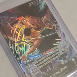 Roronoa Zoro Alt Art Leader - OP12-020 Legacy of the Master English Card NM - Image 2