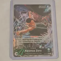 Roronoa Zoro Alt Art Leader - OP12-020 Legacy of the Master English Card NM - Image 4