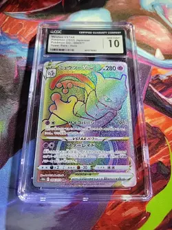 Pokemon TCG Mewtwo VSTAR 84/71 Japanese Pokemon Card CGC 10 Gem Mint - Image 1