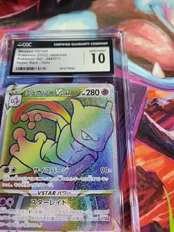Pokemon TCG Mewtwo VSTAR 84/71 Japanese Pokemon Card CGC 10 Gem Mint - Image 4