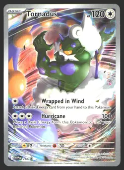 Tornadus 210 SVP SV: Scarlet & Violet Promo Cards English NM - Image 1
