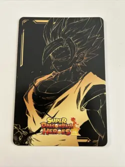 Dragon Ball Super Heroes Textured Premium Holo Foil Art Card- super saiyan - Image 2