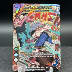 One for All 1,000,000% MH04-CLR01 P 9/11 My Hero Academia Universus Card - Image 1