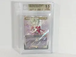 Terra, Herald of Hope Borderless Surge Foil BGS 9.5 Two 10's Final Fantasy Rare - Image 1