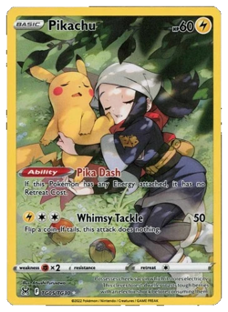 Pikachu - Lost Origin Trainer Gallery TG05/TG30 - Pokemon TCG Card - Near Mint - Image 1